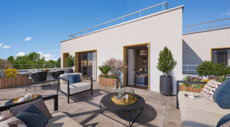 Programme immobilier neuf L'Opaline - Chennevières-sur-Marne : logements neufs sécurisés et verdoyants proche du centre (94430) - Référence : 15260