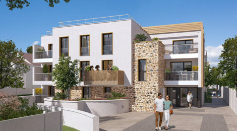 Programme immobilier neuf L'Opaline - Chennevières-sur-Marne : logements neufs sécurisés et verdoyants proche du centre (94430) - Référence : 15260