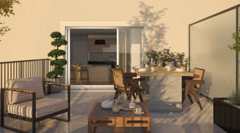 Programme immobilier neuf L'ATRIUM - Chennevières-sur-Marne RER A accessible en bus (94430) - Référence : 18266