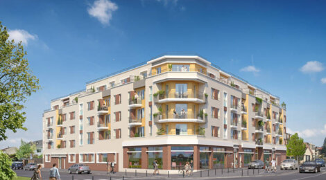 Programme immobilier neuf L'ENVERS - Chennevières-sur-Marne : Résidence studio–T4 avec cadre classique et confort optimisé proche des commodités (94430) - Référence : 6428