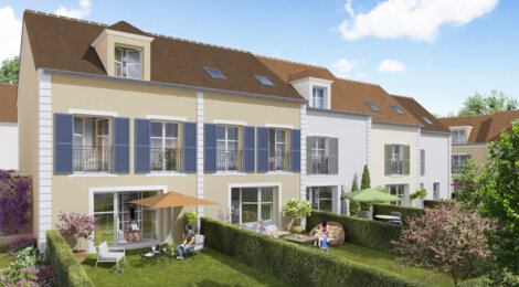 Programme immobilier neuf Les Demeures des Coteaux - Chennevières-sur-Marne : Résidence T4–T5 avec cadre verdoyant et confort optimisé proche des commodités (94430) - Référence : 14383
