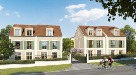 Programme immobilier neuf Les Demeures des Coteaux - Chennevières-sur-Marne : Résidence T4–T5 avec cadre verdoyant et confort optimisé proche des commodités (94430) - Référence : 14383