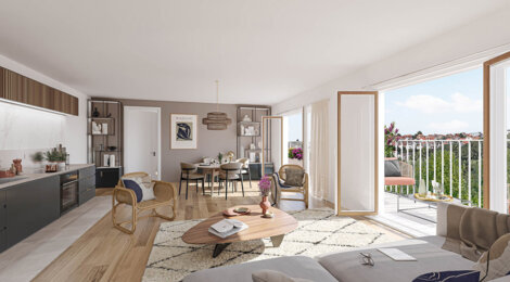 Programme immobilier neuf Domaine de la Closerie - Chevannes  accès rapide au RER D (91750) - Référence : 12742