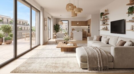 Programme immobilier neuf LES RESIDENCES RIVES D'YVETTE - Chevreuse cœur de village et résidence paysagère (78460) - Référence : 17908