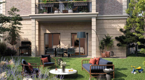 Programme immobilier neuf LES TERRASSES MANSART - Clamart à 500 m du tram T6 appartements avec terrasses et vues dégagées (92140) - Référence : 17119