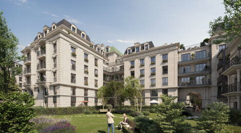 Programme immobilier neuf Panorama Beaurivage - Montsouris - Clamart résidence haussmannienne proche T6 (92140) - Référence : 17430