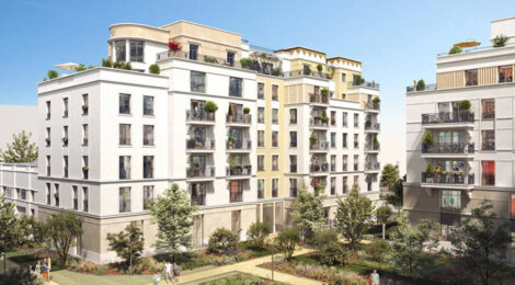 Programme immobilier neuf L'Orfèvre - Clamart : Résidence studio–T6 avec cadre verdoyant et confort optimisé proche des commodités (92140) - Référence : 14583