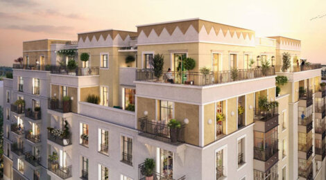 Programme immobilier neuf L'Orfèvre - Clamart : Résidence studio–T6 avec cadre verdoyant et confort optimisé proche des commodités (92140) - Référence : 18024