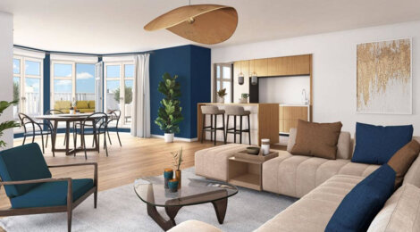Programme immobilier neuf L'Orfèvre - Clamart : Résidence studio–T6 avec cadre verdoyant et confort optimisé proche des commodités (92140) - Référence : 18024