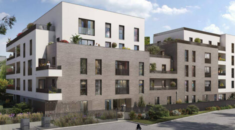 Programme immobilier neuf FAVORI - Clayes-sous-Bois : logements neufs sécurisés et lumineux proche des transports (78340) - Référence : 14957
