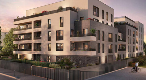 Programme immobilier neuf FAVORI - Clayes-sous-Bois : logements neufs sécurisés et lumineux proche des transports (78340) - Référence : 14957