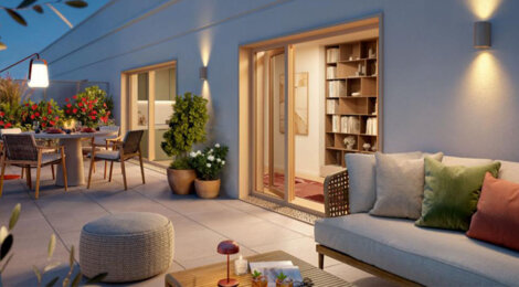 Programme immobilier neuf LATITUDE SEINE - Clichy logements du studio au 5 pièces près de Paris (92110) - Référence : 17818