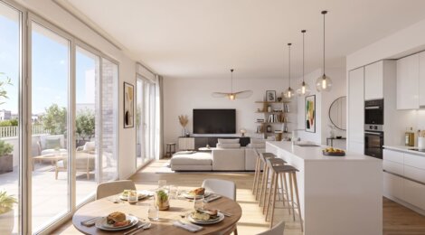 Programme immobilier neuf Ellipsée - Clichy-sous-Bois : logements neufs proches du tramway T4 et de la ligne 16 (93390) - Référence : 16013