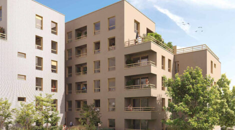 Programme immobilier neuf NOEME -  Clichy-sous-Bois : logements neufs sécurisés et verdoyants proche des transports (93390) - Référence : 17331