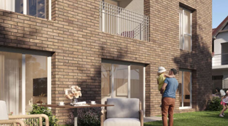 Programme immobilier neuf Esprit Valmy - Colombes cadre urbain proche gare du Stade et tram T1 (92700) - Référence : 17616