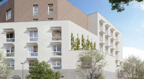 Programme immobilier neuf RESIDENCE OPUS - Colombes investissement étudiant proche tramway et gare (92700) - Référence : 17606
