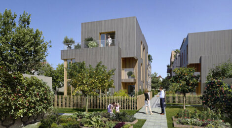 Programme immobilier neuf Les Terrasses Bel Air - Colombes : Résidence T2–T5 avec cadre contemporain et confort optimisé proche des transports (92700) - Référence : 14245