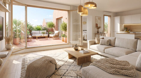 Programme immobilier neuf LE CLOS D'ARTHELIE - Combs-la-Ville quartier Galilée à deux pas des commerces (77380) - Référence : 16298