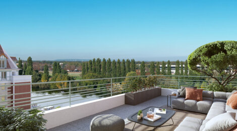 Programme immobilier neuf L'Escale - Cormeilles-en-Parisis résidence bord de Seine proche Paris (95240) - Référence : 17383