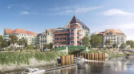 Programme immobilier neuf L'ARCHIPEL - Cormeilles-en-Parisis : Résidence studio–T5 avec cadre marin et confort optimisé proche des commodités (95240) - Référence : 14631