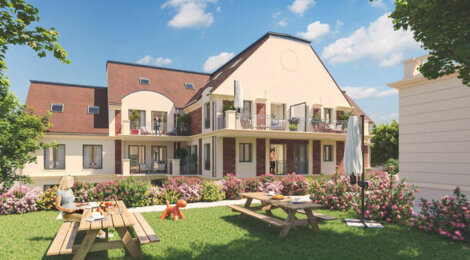 Programme immobilier neuf Domaine Naturé Seine - Cormeilles-en-Parisis : Résidence T2–T4 avec cadre verdoyant et confort optimisé proche des commodités (95240) - Référence : 14448