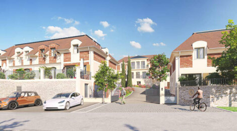 Programme immobilier neuf Domaine Naturé Seine - Cormeilles-en-Parisis : Résidence T2–T4 avec cadre verdoyant et confort optimisé proche des commodités (95240) - Référence : 14448