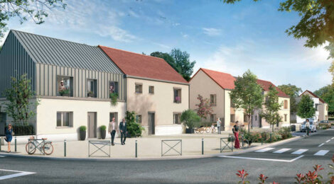 Programme immobilier neuf Les Allées des Trois Ormes Chapitre 1 - Coupvray près de Val d’Europe (77700) - Référence : 16238