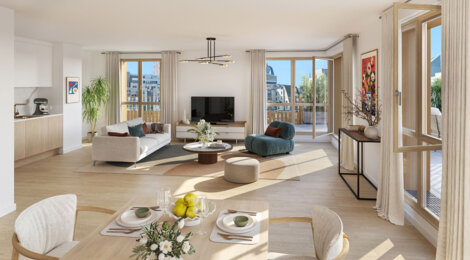 Programme immobilier neuf Koya - Courbevoie aux portes de La Défense (92400) - Référence : 16611