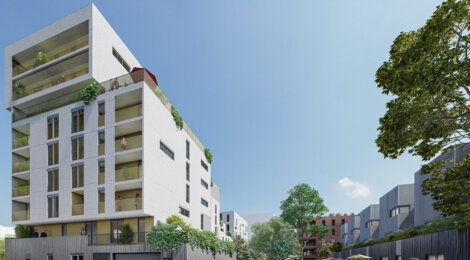 Programme immobilier neuf L'ENVOL - Courcouronnes : logements neufs sécurisés et verdoyants proche des commodités (91000) - Référence : 15580