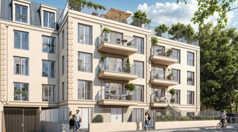 Programme immobilier neuf L'Orfèvre - Deuil-la-Barre à quelques pas du Transilien H (95170) - Référence : 12737