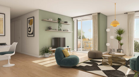 Programme immobilier neuf Le 58 Jaurès - Drancy, appartements du 1 au 4 pièces proches RER B et métro (93700) - Référence : 17656
