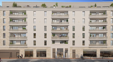 Programme immobilier neuf Le 58 Jaurès - Drancy, appartements du 1 au 4 pièces proches RER B et métro (93700) - Référence : 17656