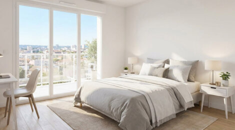 Programme immobilier neuf DOMAINE GRIMAU - Drancy extérieurs privatifs près tramway T1 métro 7 (93700) - Référence : 17272