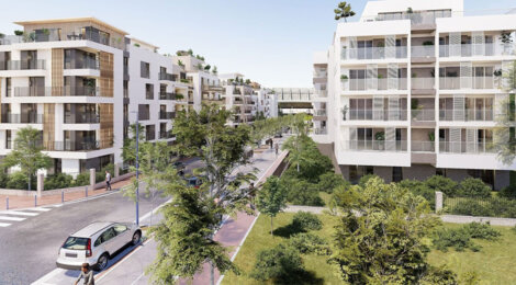 Programme immobilier neuf DOMAINE GRIMAU - Drancy extérieurs privatifs près tramway T1 métro 7 (93700) - Référence : 17272