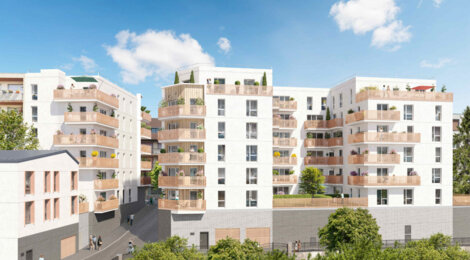 Programme immobilier neuf Le 225 - Drancy : logements neufs sécurisés et lumineux proche de la gare RER B (93700) - Référence : 14955