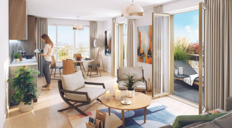 Programme immobilier neuf VILLA MORIN - Drancy proche Paris via le RER B à 100m (93700) - Référence : 16586