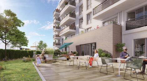 Programme immobilier neuf ARMONIA - Drancy résidence séniors proche du RER B (93700) - Référence : 18477