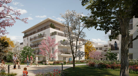 Programme immobilier neuf GREEN MELODY - Drancy : Résidence T2–T5 avec cadre résidentiel et confort optimisé proche des commodités (93700) - Référence : 14758