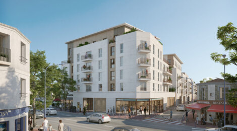 Programme immobilier neuf GREEN MELODY - Drancy : Résidence T2–T5 avec cadre résidentiel et confort optimisé proche des commodités (93700) - Référence : 14758