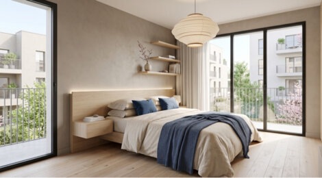 Programme immobilier neuf GREEN MELODY - Drancy : Résidence T2–T5 avec cadre résidentiel et confort optimisé proche des commodités (93700) - Référence : 14758