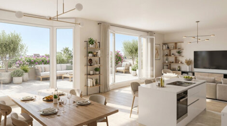 Programme immobilier neuf Résidence de L'Ormeteau - Dugny proche Paris appartements neufs accès RER B et Grand Paris (93440) - Référence : 17438