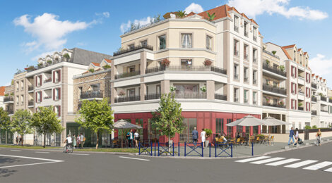 Programme immobilier neuf Résidence de L'Ormeteau - Dugny proche Paris appartements neufs accès RER B et Grand Paris (93440) - Référence : 17438