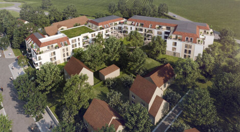 Programme immobilier neuf Villa Hennequin - Ecquevilly à proximité de la gare Transilien J (78920) - Référence : 12896