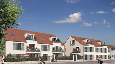 Programme immobilier neuf CŒUR VILLAGE - Elancourt à deux pas de la place de l’Église (78990) - Référence : 16363