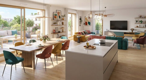 Programme immobilier neuf Villa Auréa - Élancourt logements du 2 au 5 pièces duplex près de Paris (78990) - Référence : 17895
