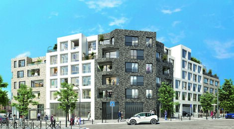 Programme immobilier neuf 109 PARIS - Épinay-sur-Seine à proximité  RER C et tramway à 450 m (93800) - Référence : 15119