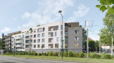 Programme immobilier neuf Les Terrasses de Paris - Épinay-sur-Seine proche de la Seine et du tram T8 (93800) - Référence : 16511