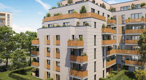 Programme immobilier neuf Les Terrasses d'Adria II - Ermont appartements lumineux près commerces et transports (95120) - Référence : 17445