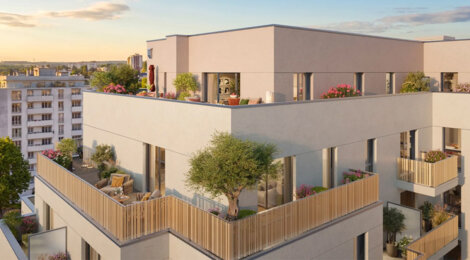 Programme immobilier neuf Les Terrasses d'Adria II - Ermont appartements lumineux près commerces et transports (95120) - Référence : 17445