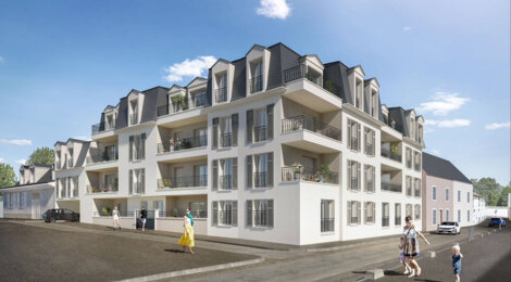 Programme immobilier neuf RESIDENCE COEUR DE VILLE - Étampes hypercentre à proximité à pied du RER C (91150) - Référence : 10939